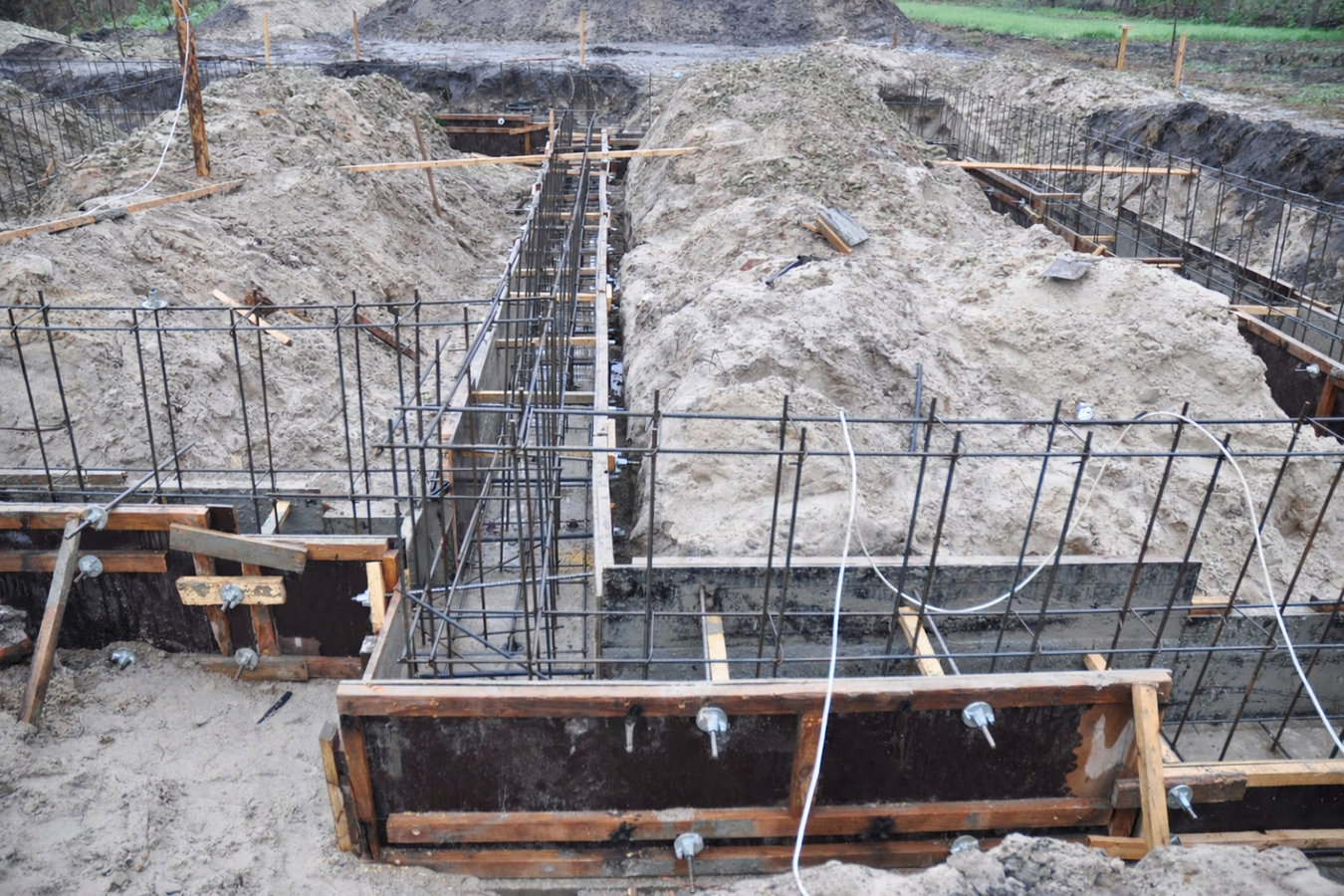 Concrete footings in Cupertino, CA